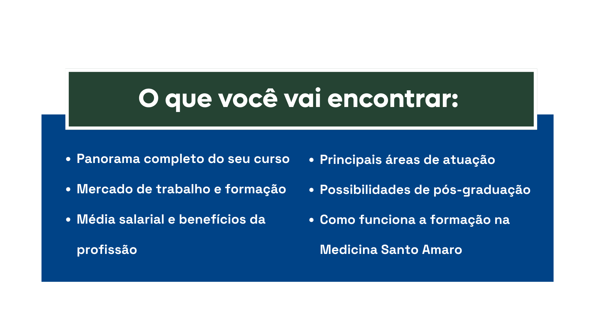 O que você vai encontrar (2)